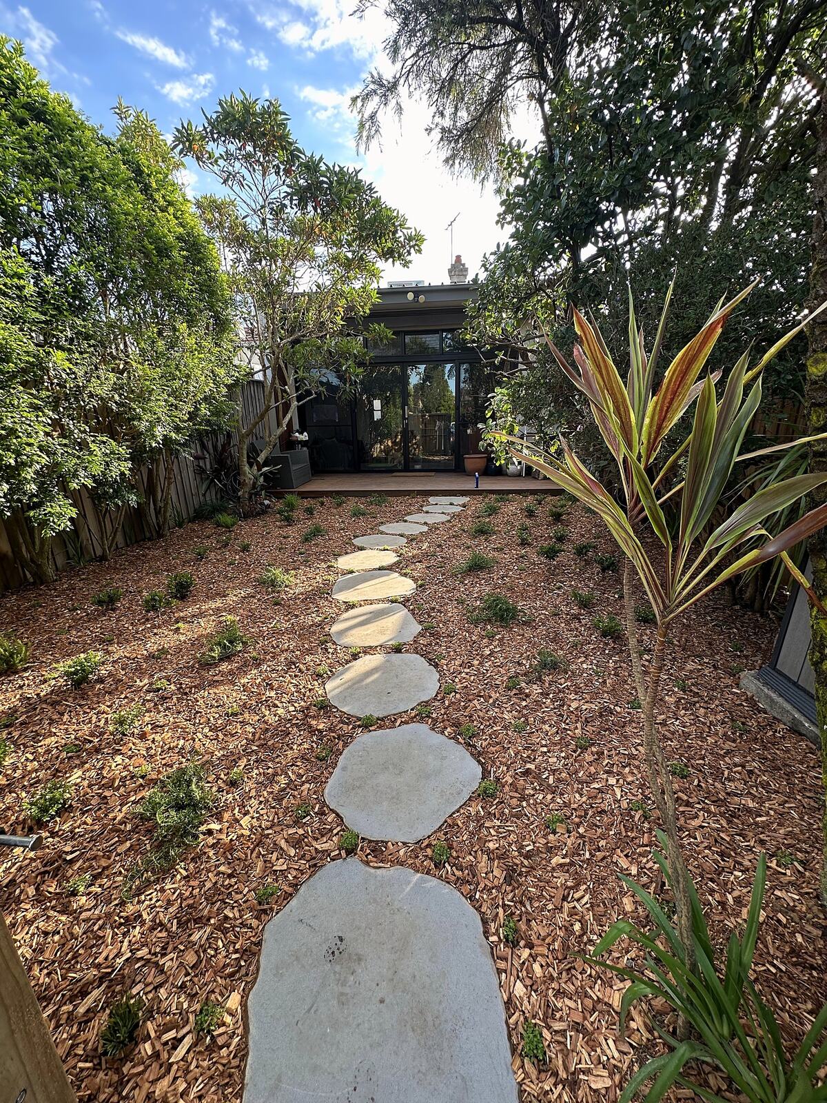 Stepping stone garden